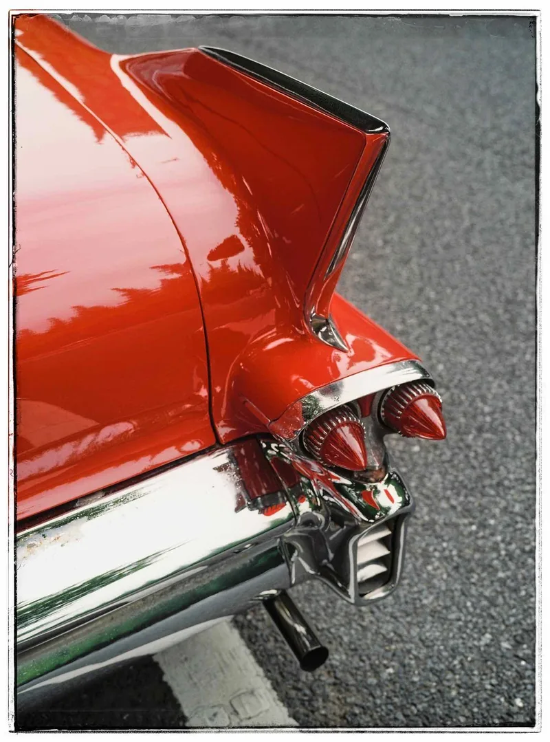 ‘58 Caddy shot on Kodak Gold 200 with a Fuji GA645, developed at Osawa Camera, by Nivola