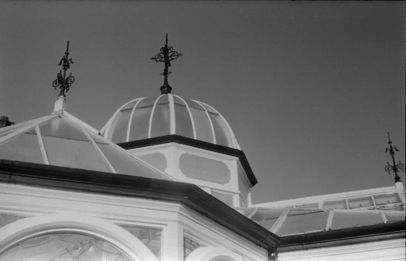 Dome shot on Kodak Tri-X 400 with a Zorki 4K, developed at Home / Self-Developed, by Joe Copley