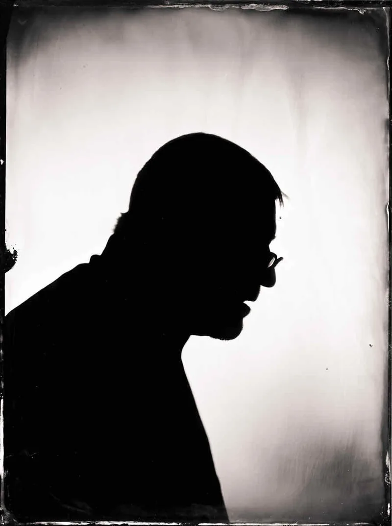 Silhouette shot on Self made wet plate collodion with a Century 8x10, developed at Home / Self-Developed, by Markus Hofstätter