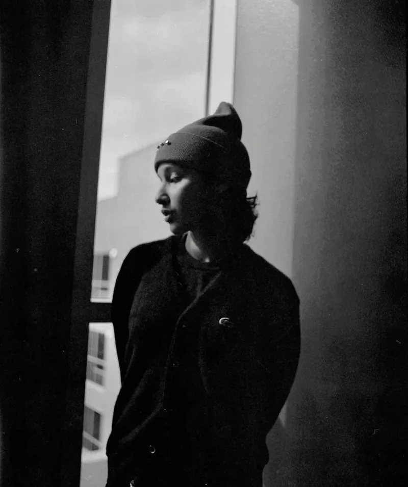 Chango shot on Ilford XP1 with a Mamiya RB67, developed at Delaware Camera, by DJ Carr
