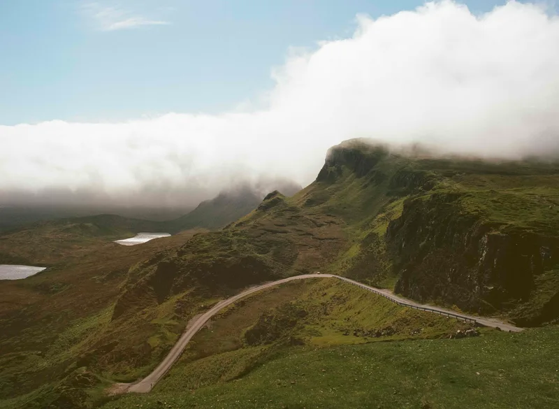 Quiraing, Isle of Skye, Scotland shot on Kodak Ektar 100 with a Mamiya 645 Pro, by Grainbound