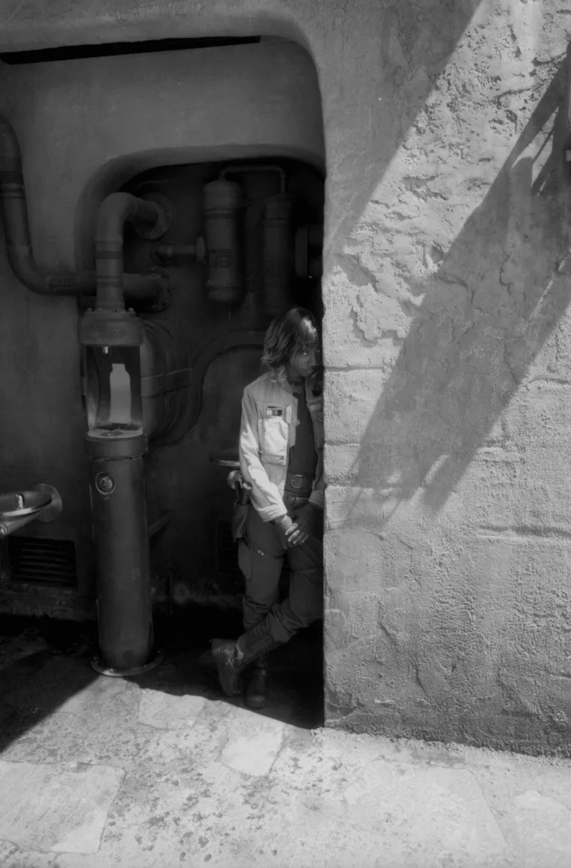 Watching shot on Ilford Delta 100 with a Minolta X-370N, by David Stanick