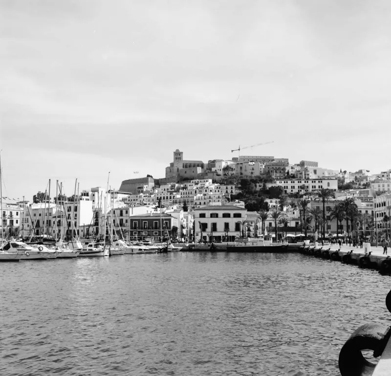 Eivissa shot on Kodak T-Max 100 with a KMZ ISKRA2, developed at Home / Self-Developed, by Mark Beadle