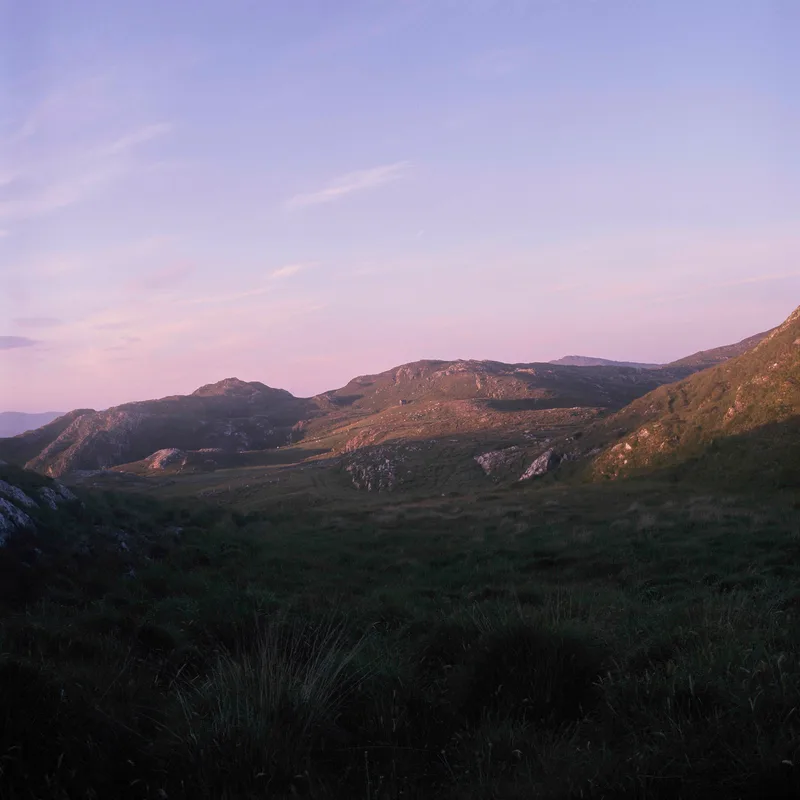 West Cork Sunset. shot on Kodak Ektachrome E100 with a Yashica Mat 124, developed at Palm Laboratory Midlands, by Marc Argentique