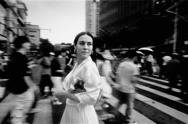The Journalist shot on Etude Etude Pan 400 with a Canon Elan 7E, developed at Film Park, by Andika