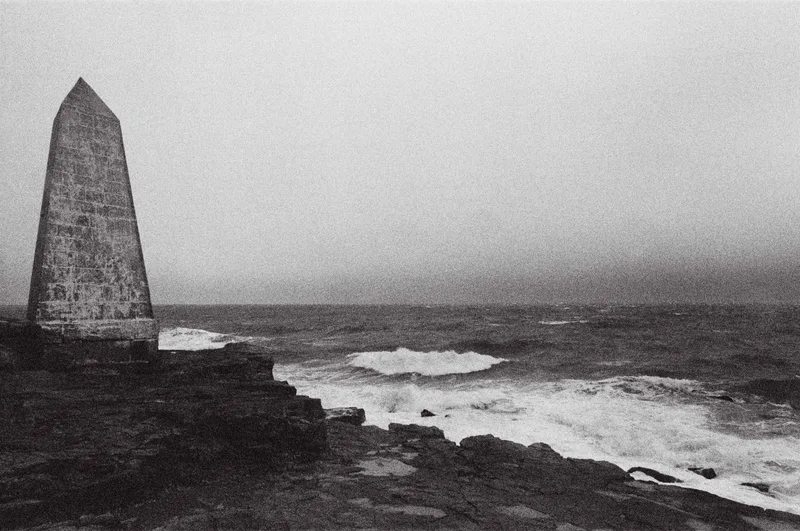 Portland Bill shot on Fujifilm Fujifilm Neopan 1600 with a Canon A-1, developed at Aperture Film Lab, by Simon Hollins