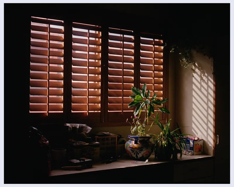 Garage Window shot on Kodak Portra 400 with a Contax G1, developed at Pro Camera, by Leland