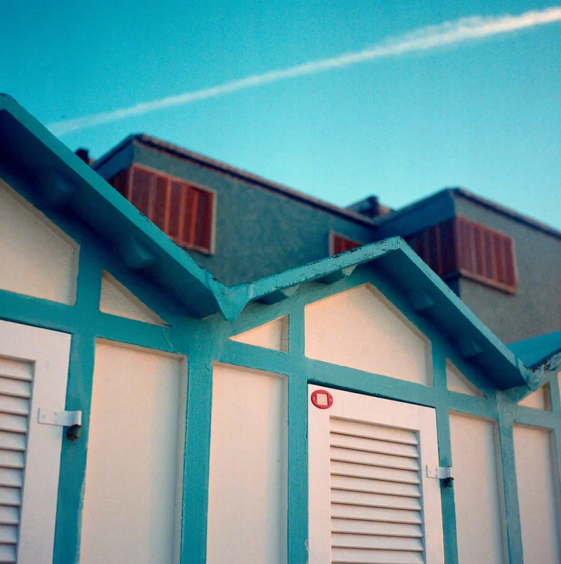 Italian Riviera shot on Kodak Portra 400VC with a Yashica 12, by Federico