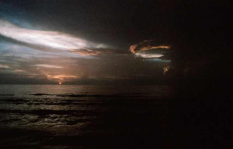 storm in the horizon shot on Lomography LomoChrome Color '92 with a Canon AE-1 Program, by borderlore