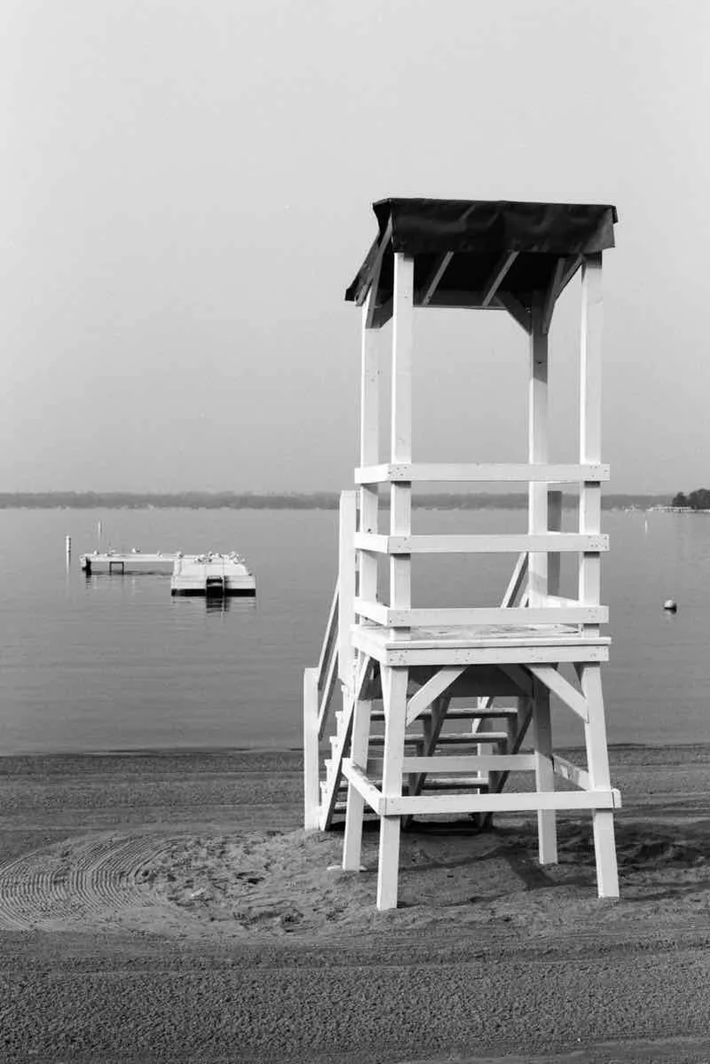 Empty Station shot on CatLABS X Film 320 Pro with a Minolta x700, by Jeremy Allen Wieczorek