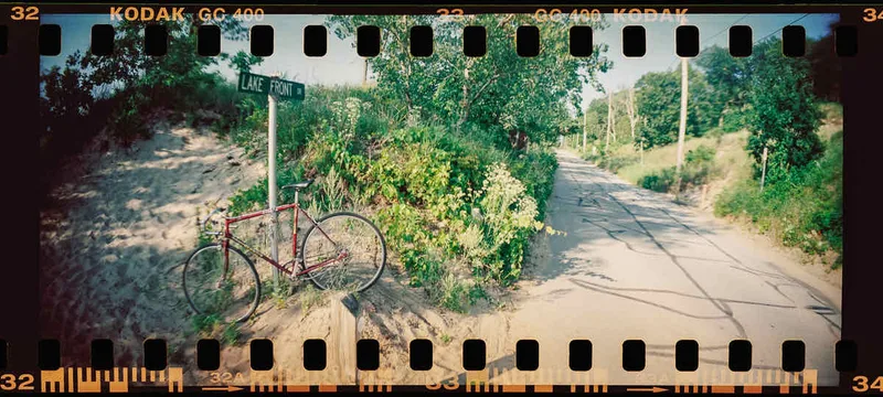 Film photo shot on Kodak UltraMax 400 with a Lomography Sprocket Rocket, developed at theFINDlab, by Jeremy Allen Wieczorek