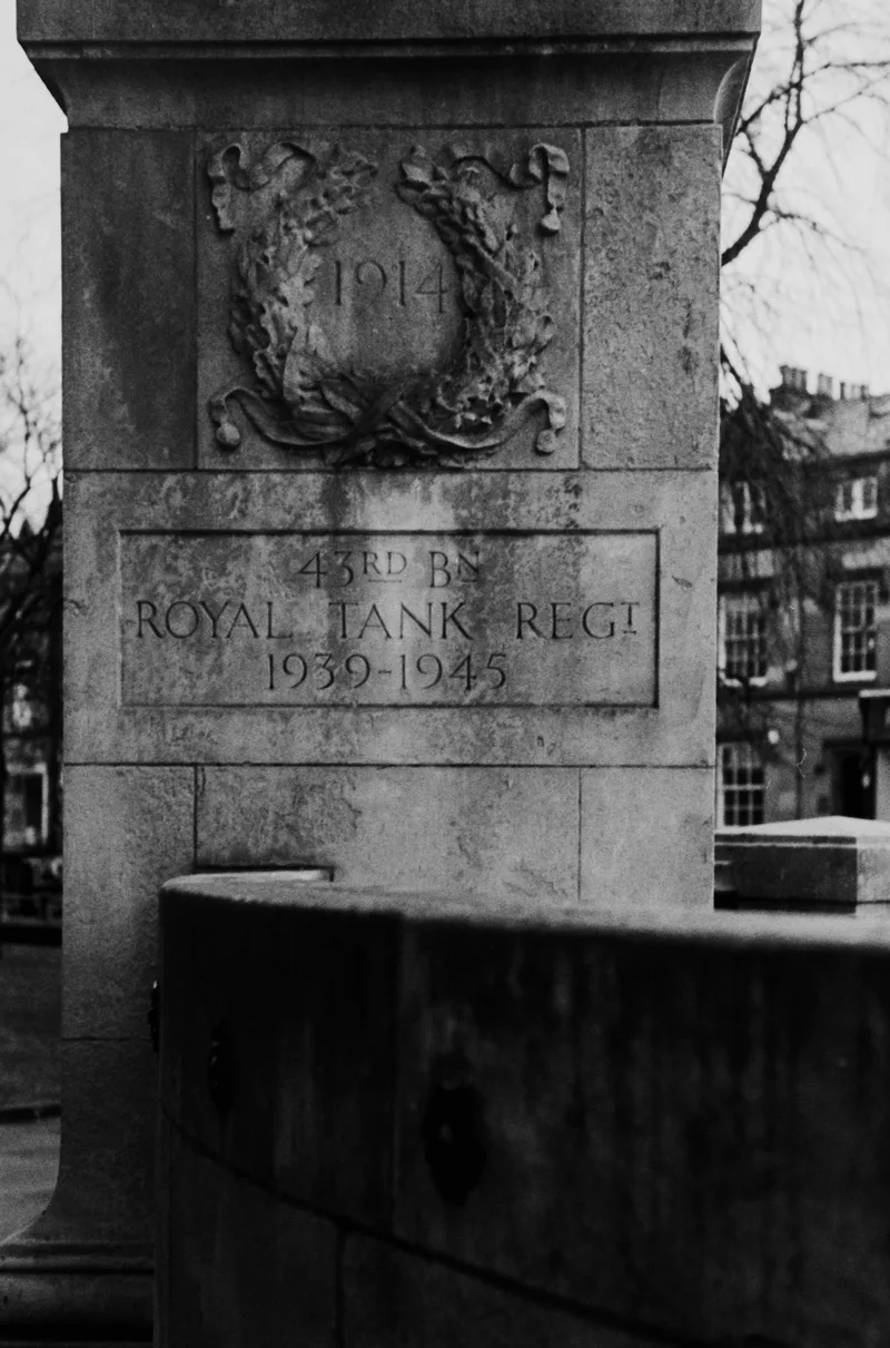 War Memorials shot on Kodak Tri-X 400 with a Canon L3, developed at Home / Self-Developed, by Mark Beadle