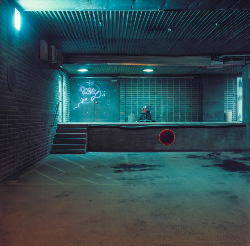 Tapiola underground shot on Kodak Ektachrome 100 Plus with a Hasselblad 500C, by cabba