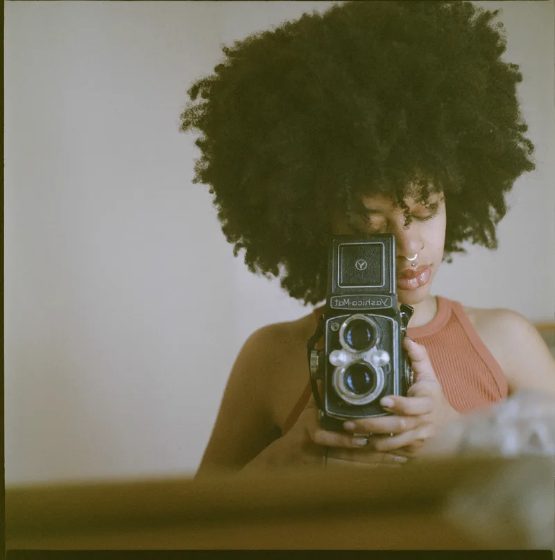 Film photo shot on Lomography CN 100 with a Yashica Mat, by Naomi