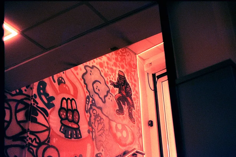 Mercado de Prosperidad. shot on Harman Harman Red with a Canon AE-1 Program, developed at Home / Self-Developed, by Ragonar