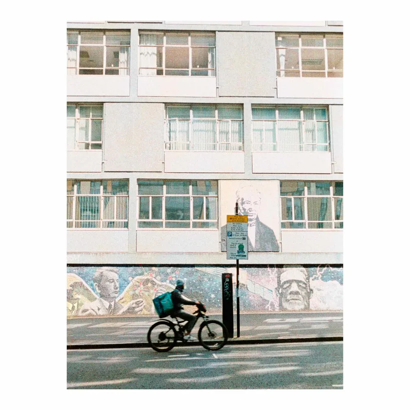 Film photo shot on Rollei Crossbird 200 with a Canon New F-1, developed at Home / Self-Developed, by Alex