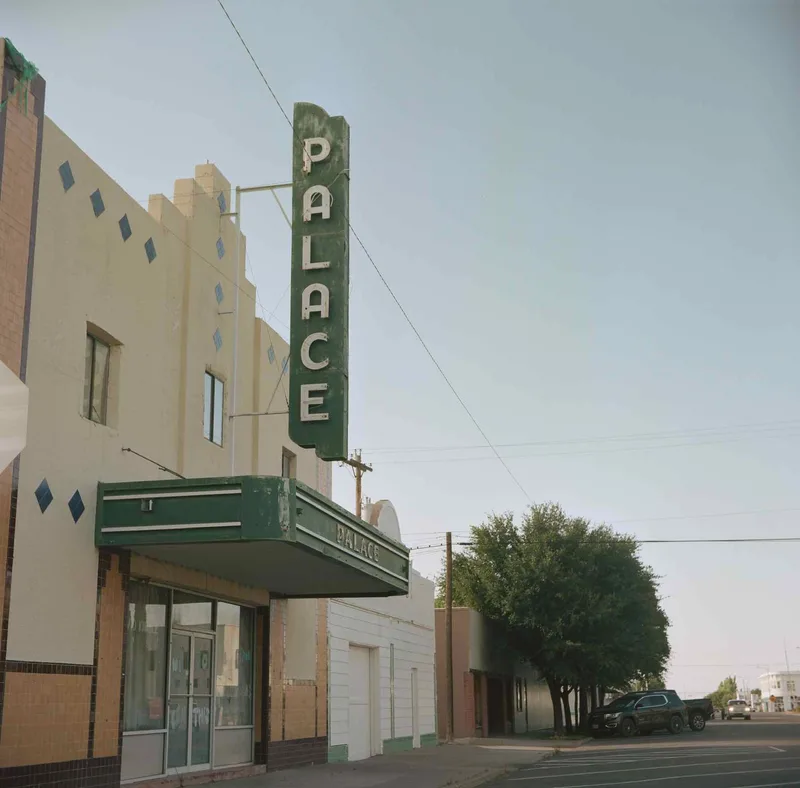 Marfa, Texas shot on Kodak Portra 160 with a Yashica C, developed at Print Refinery, by Tom