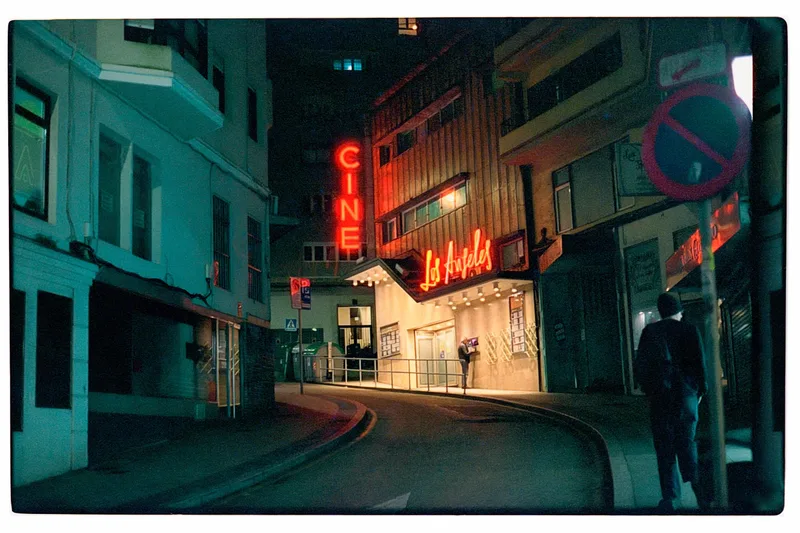 Los Angeles, Cinema. shot on Candido Collective Candido800 with a Canon AE-1 Program, developed at Home / Self-Developed, by Ragonar