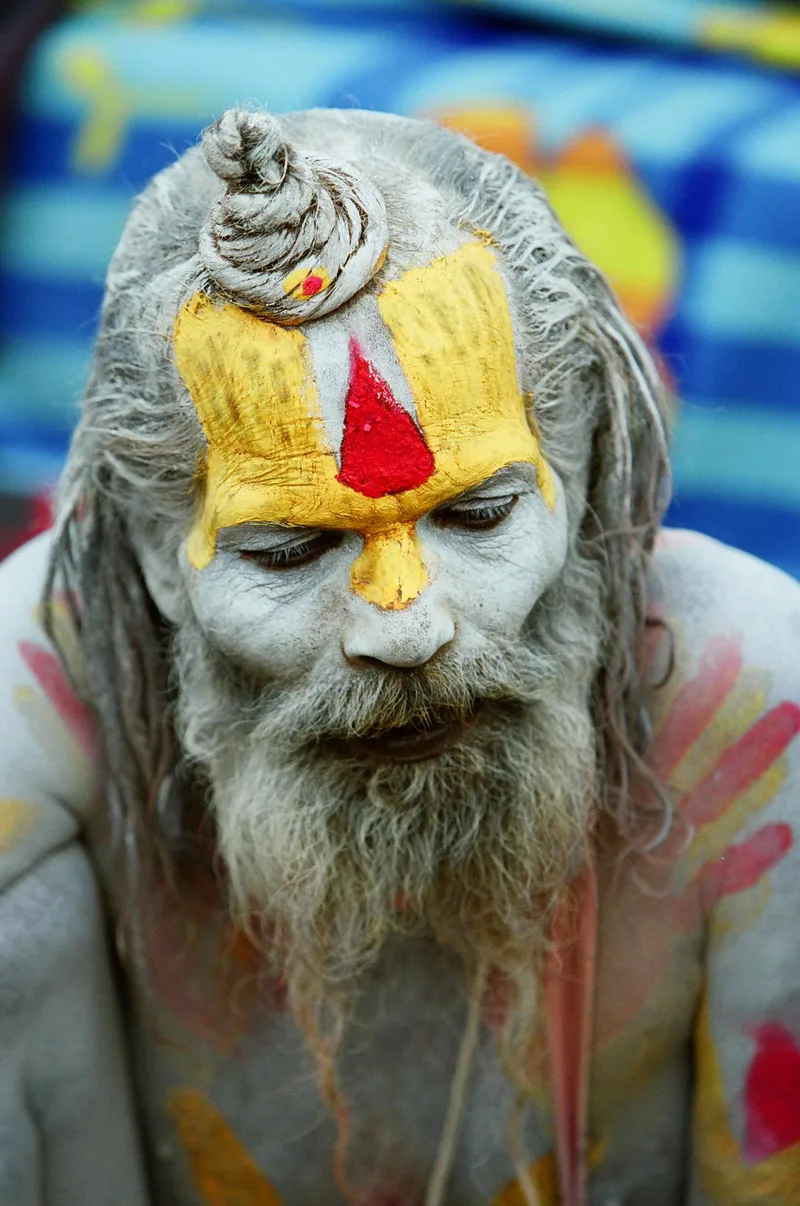 Sadhu shot on Fujifilm  Pro 160S with a Canon EOS 5, developed at Négatif+, by Olivier
