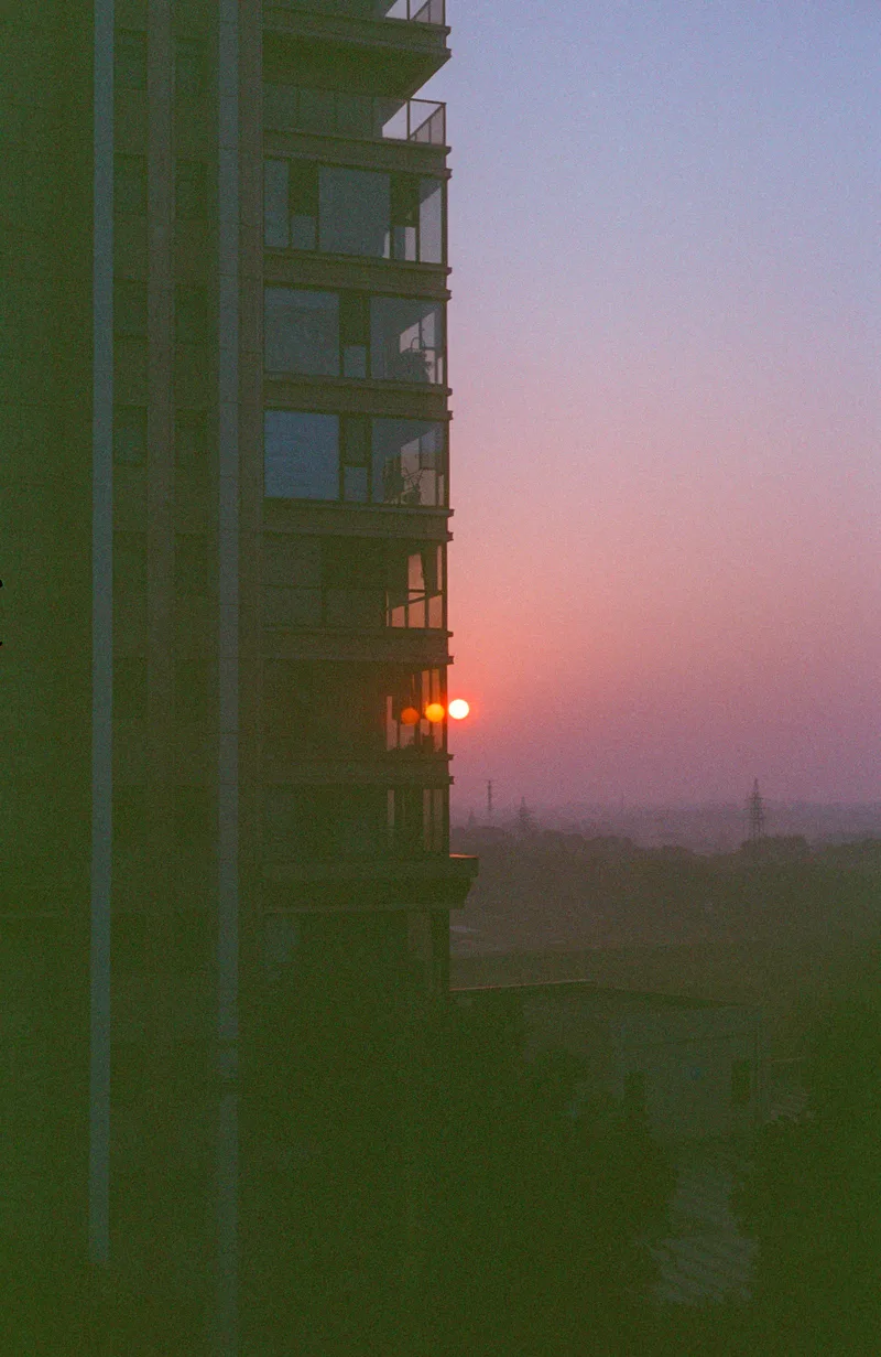 Three Suns shot on Fujifilm Fujicolor Super 400 with a Canon F-1n, developed at Moyo, by Darren Fielding