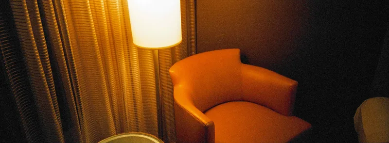 Cuck chair shot on Kodak Gold 200 with a Minolta Freedom III, developed at Dexter’s Camera, by Doom
