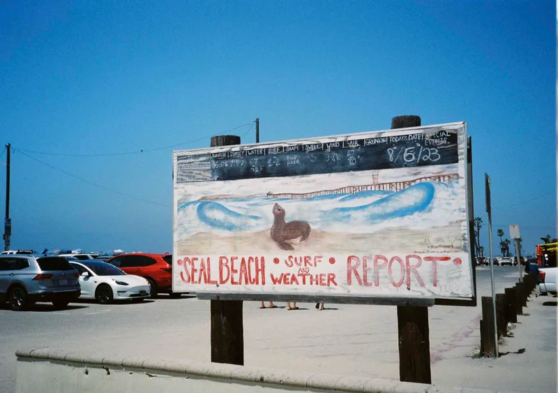 Surf & Weather Report shot on Kodak UltraMax 400 with a Olympus XA3, developed at The Photo Lab, by Clint