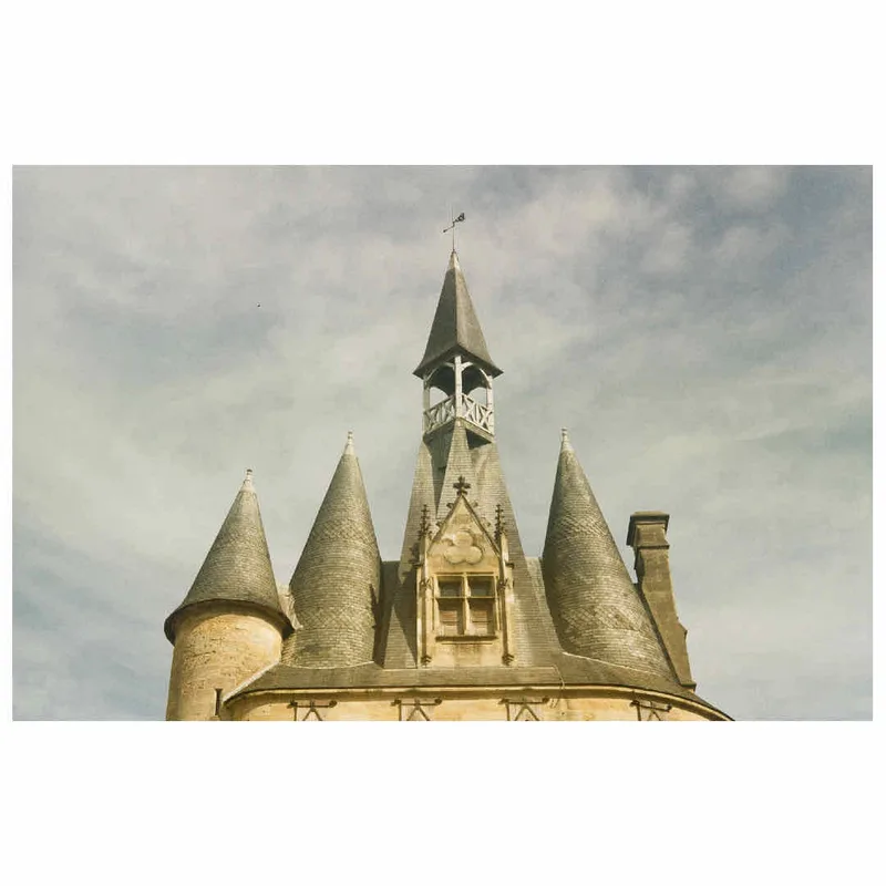 The Sky Turrets of Bordeaux shot on Kodak Proimage 100 with a Leica IIIb, developed at Take It Easy, by Gunther
