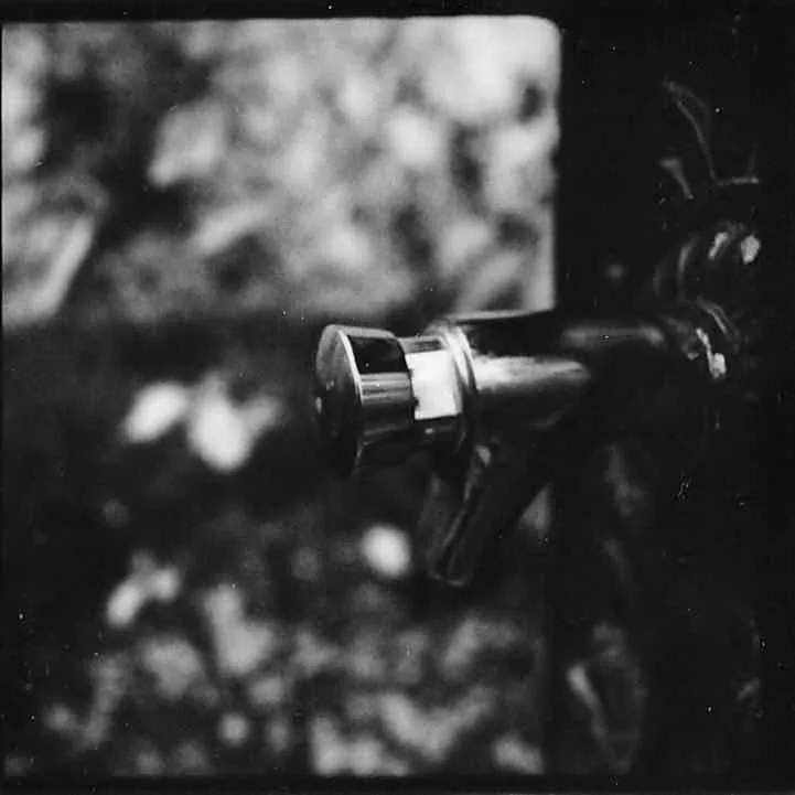 Faucet shot on Fujifilm Instax Square Monochrome with a Hasselblad 500C/M, developed at Home / Self-Developed, by Robster lobster