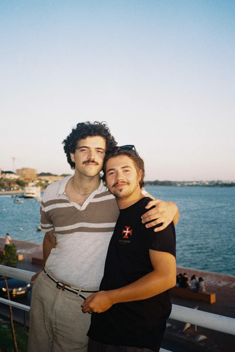 Sebastião x Cezar shot on Kodak Gold 200 with a Canon Prima Super 155, by Raquel