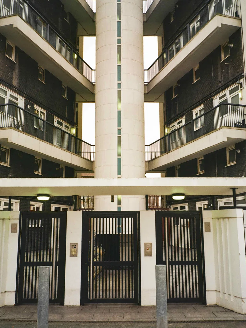 Bethnal Green shot on Kodak Gold 200 with a Fuji GA645Zi, by Nick De Marco