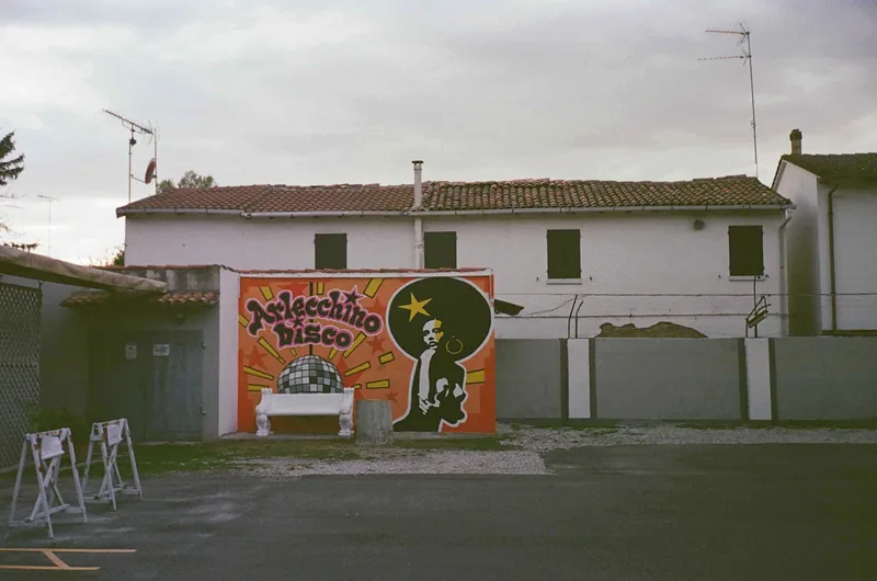Arlecchino Disco shot on Fujifilm 400 with a Fuji DL-7, developed at Foto Zini, by Sam