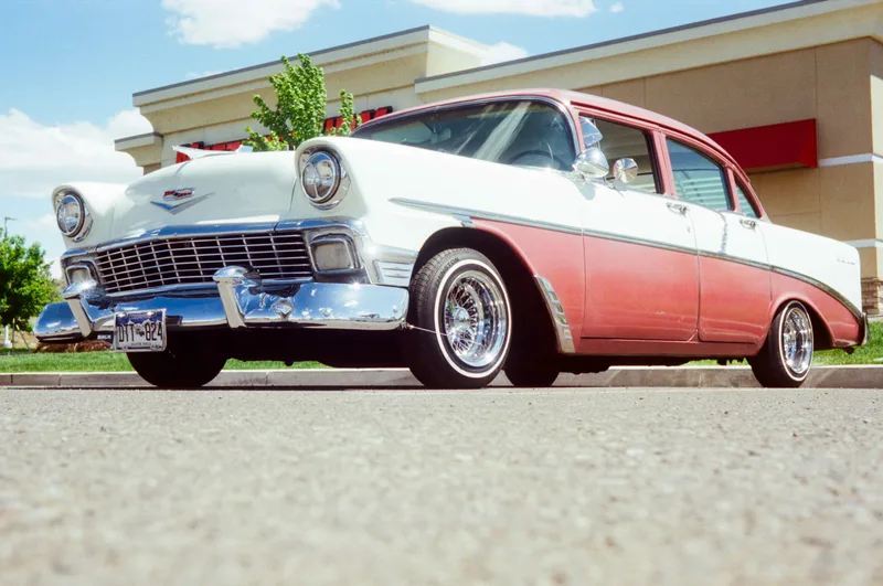 Stylish for nearly 70 years shot on Kodak Vision 3 250D with a Kodak Retinette1A, by Gunnison Clamp