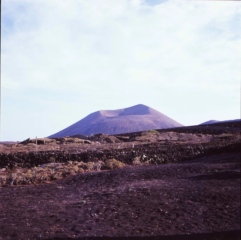 Old volcano shot on Fujifilm Velvia 100 with a Zenza Bronica EC-TL, by Elia
