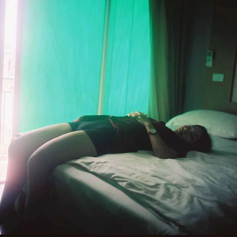 Cake shot on Kodak Portra 400 with a Wagoflex, developed at Film No Ie Studio, by Thierry C