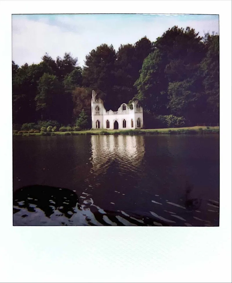 Reflection shot on Polaroid 600 with a Polaroid Impulse AF, developed at Instant Film, by MelvynJ