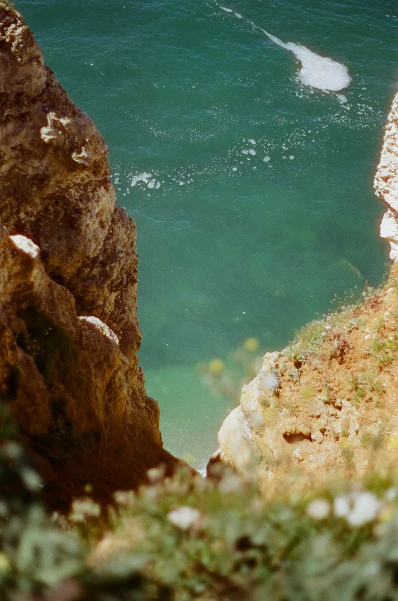 textures and colors shot on Mira mira 200 with a Fujica AZ-1, developed at Reportage Image, by Eve