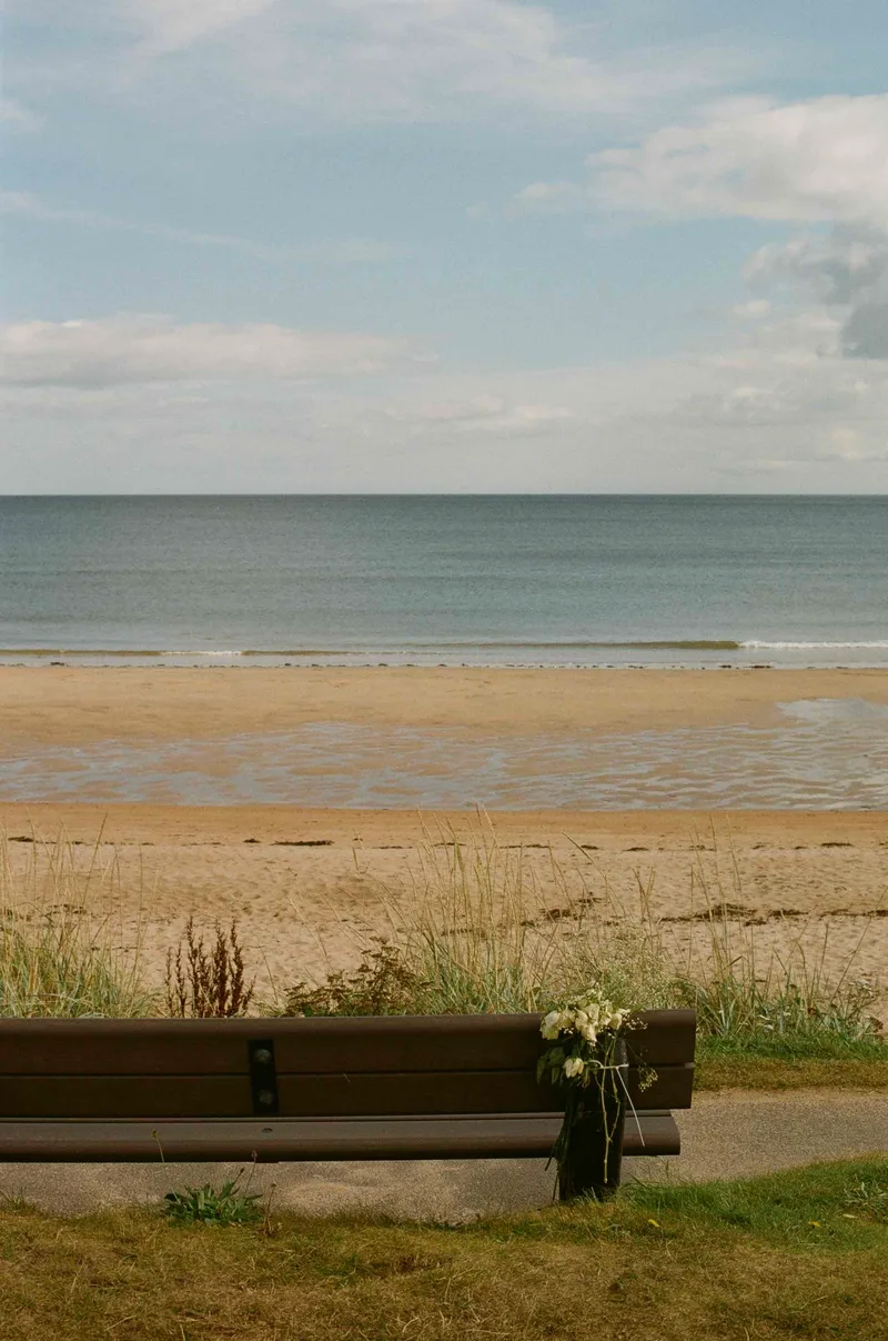 East Sands shot on Kodak Gold 200 with a Olympus OM-10, developed at La Peliculera, by Fleur H