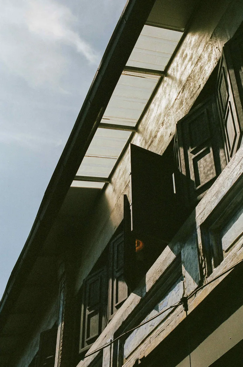 Looking Up shot on Kodak Ektar 100 with a Canon AE1-P , developed at Filmpark Shanghai, by Kian