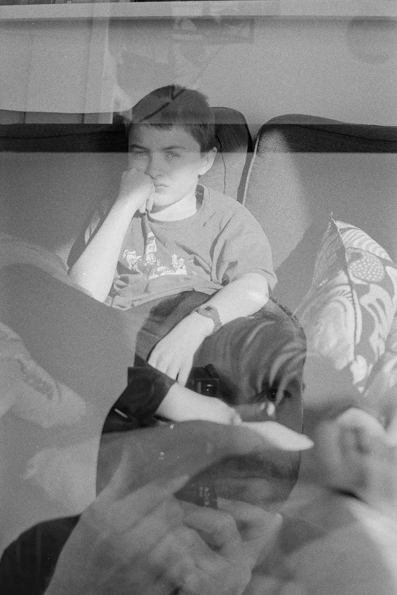 Père et fils shot on Rollei Paul & Reinhold with a Leica M6, developed at L'Atelier Argentique, by Analogue Resistance