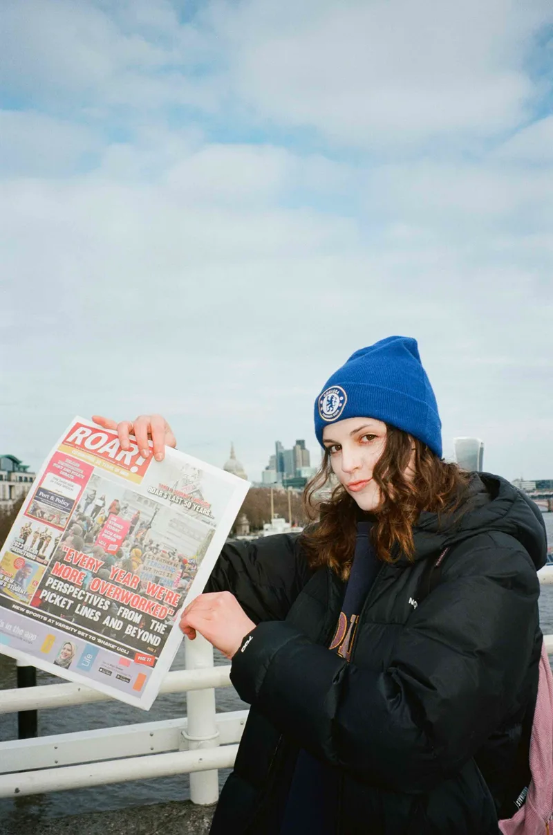 Justine in London • 2023 shot on Kodak ColorPlus 200 with a Pentax Espio 738G, by Emma