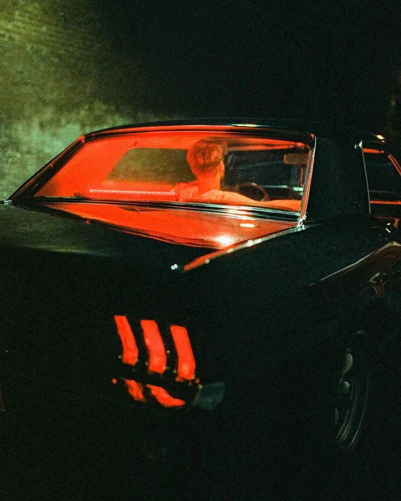 Nightcrawler shot on Cinestill 800T with a Canon 650, by Drew Eisen