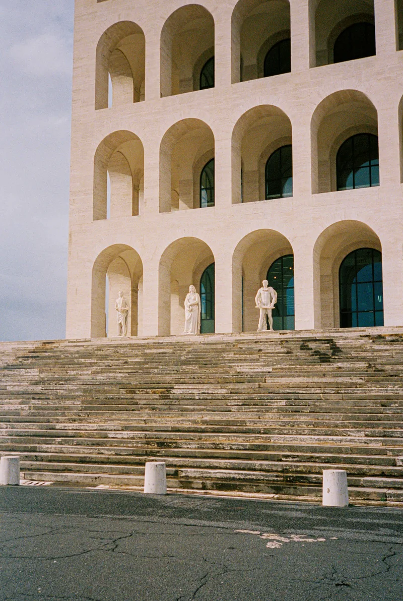 Travertine shot on Kodak Portra 400 with a Yashica T4, developed at Ghisa Film Lab, by Pier Luigi