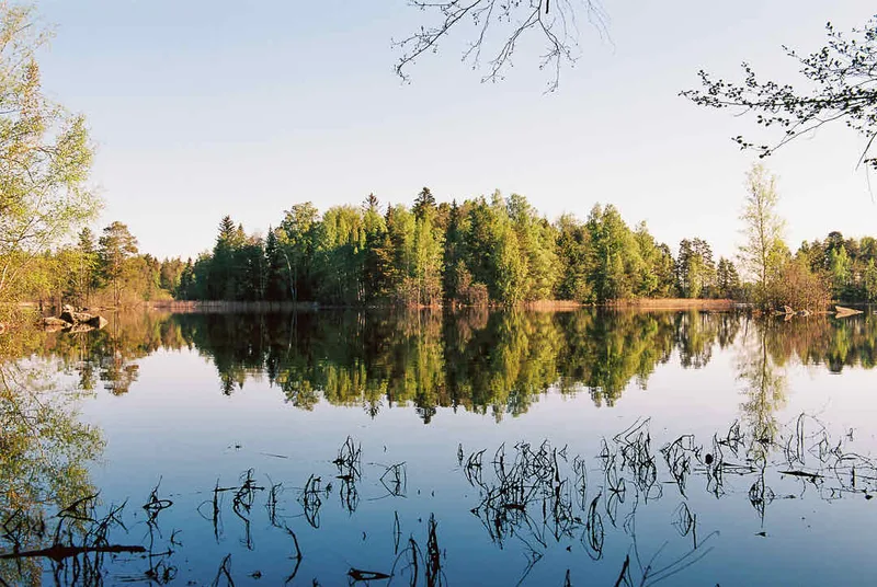 Lake view VIII shot on Kodak Ektar 100 with a Nikon F100, developed at Photo Stella, by Jussi