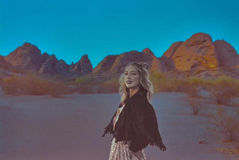 Dancing in the desert shot on Cinestill 800T with a Minolta X-370S, developed at Home / Self-Developed, by 35mm_of_Alex