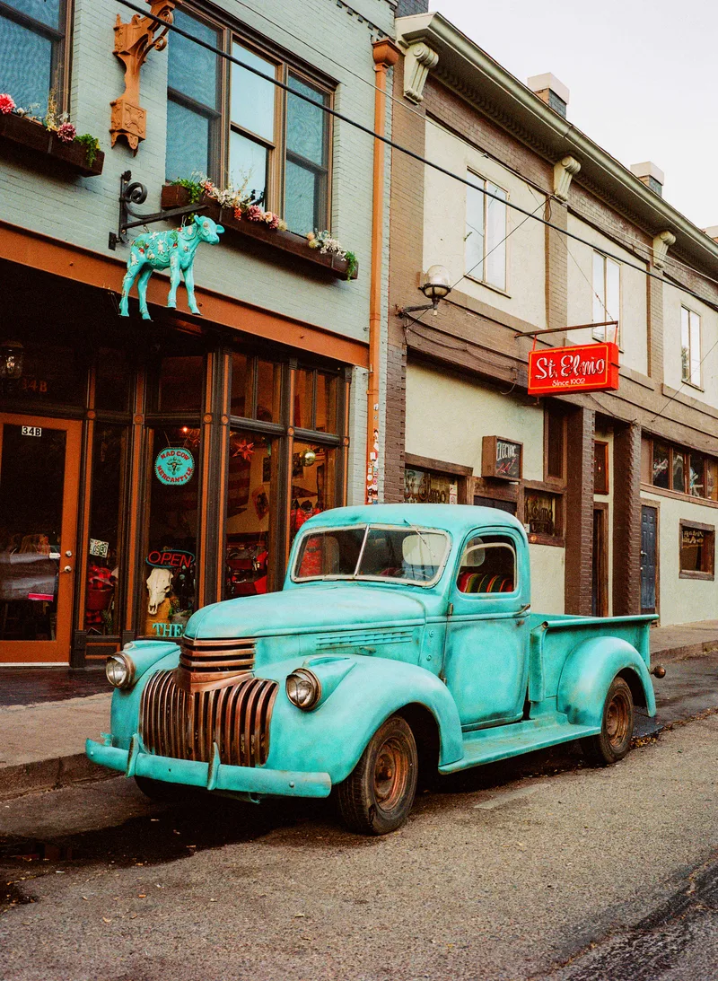 St. Elmo’s shot on Kodak Portra 800 with a Zenza Bronica RF645, developed at Strap Film Lab, by Dino Jagger III