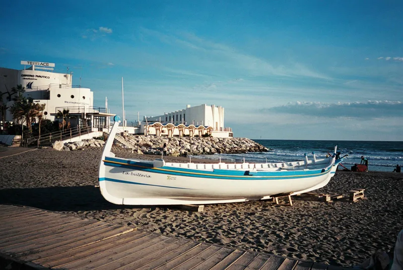 Lifeboat shot on Film Washi Washi X with a Nikon AF600, developed at Tanners Bank Darkroom , by Mark Beadle