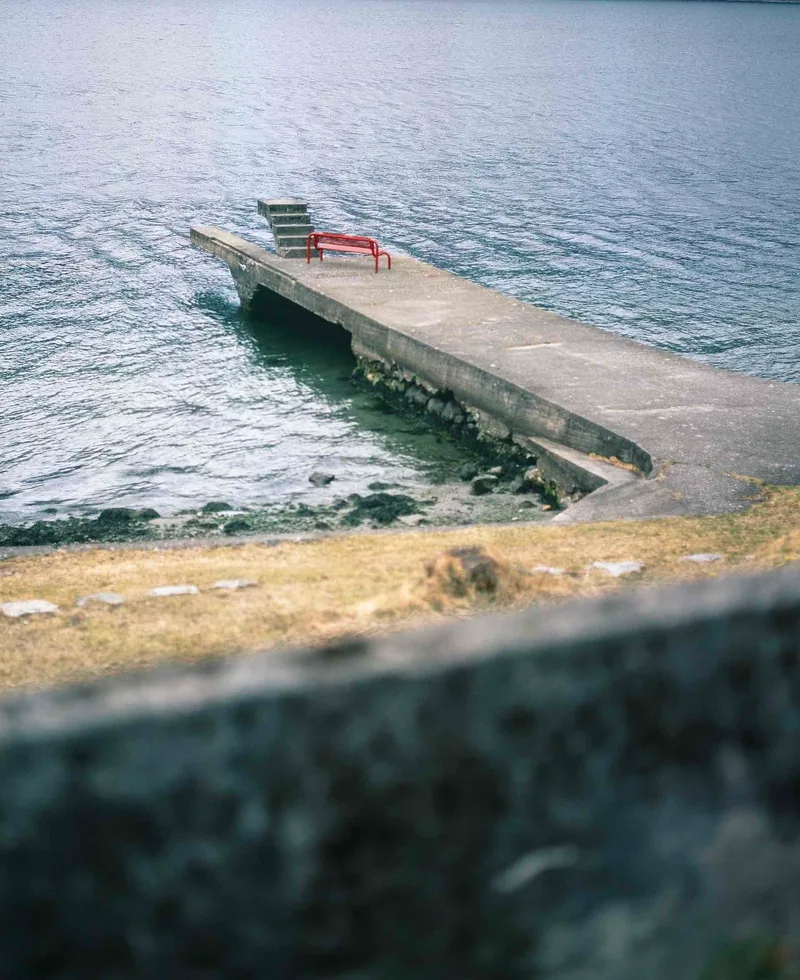 Step into nowhere shot on Kodak Portra 160 with a Pentax 6x7, developed at AG Photolab, by Rick Davy