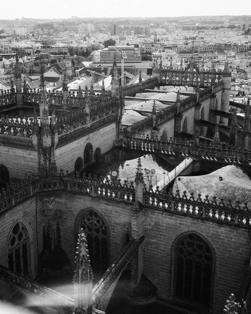 “Cathedral” shot on Ilford Kentmere Pan 400 with a Fujifilm Klasse W, developed at theFINDlab, by Tyler Cahoon retrofilmproject