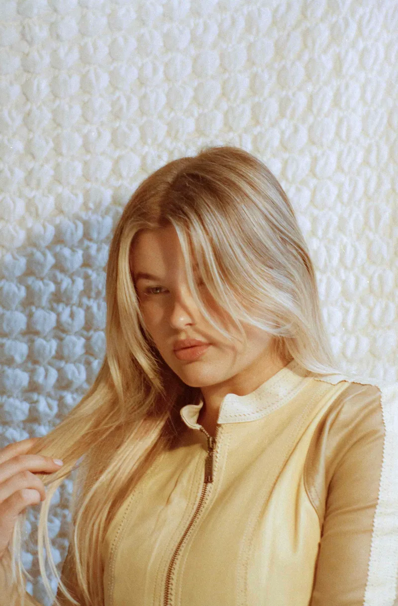 Ava shot on Cinestill 800T with a Nikon F3, developed at Delaware Camera, by DJ Carr