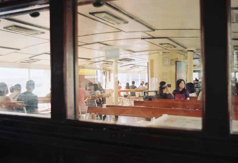 HK Star Ferry shot on Rene Works 5213 with a Leicaflex, by Elliot